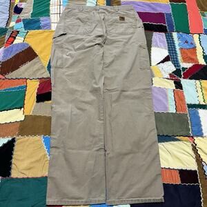 Carhartt Loose Fit Tan Brown Logo Workpants 32Wx32L